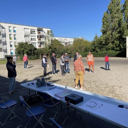 Tournoi de pétanque